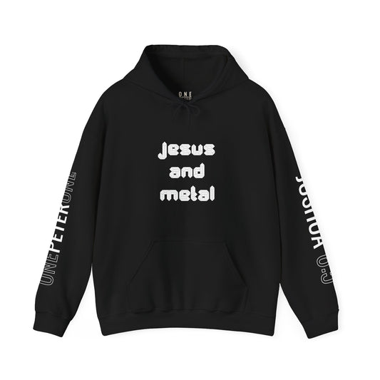 Jesus and Metal Hoodie