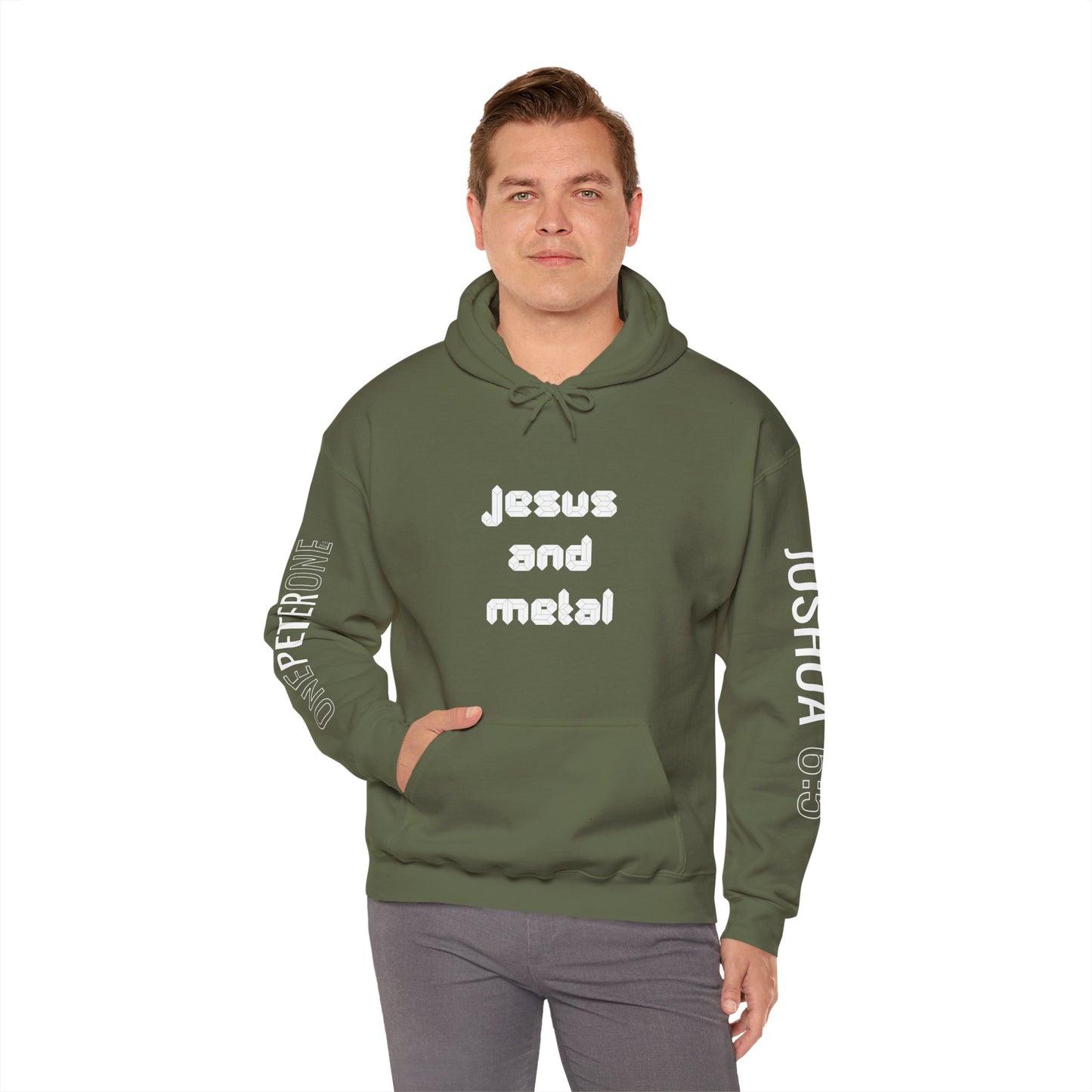 Jesus and Metal Hoodie