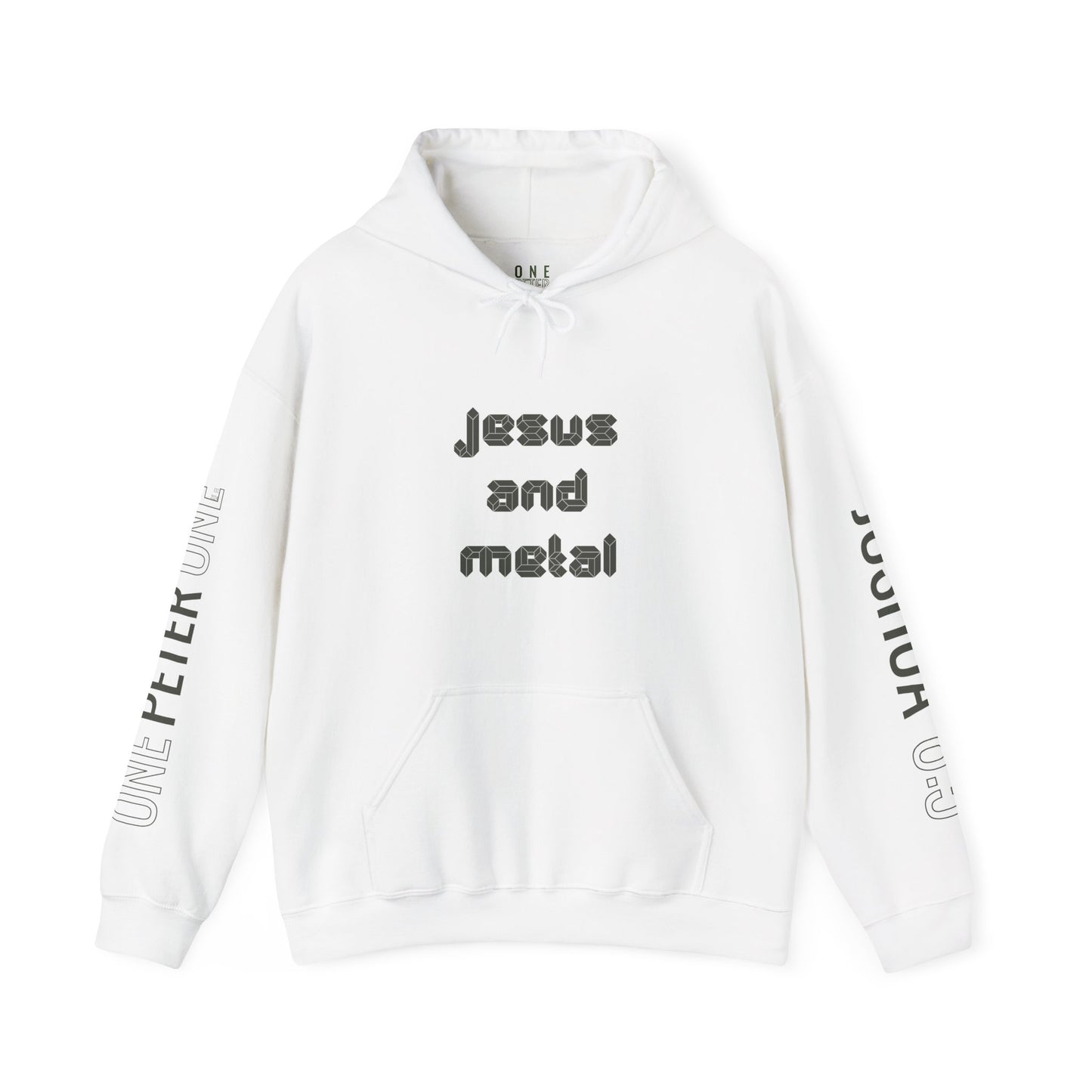 Jesus and Metal Hoodie