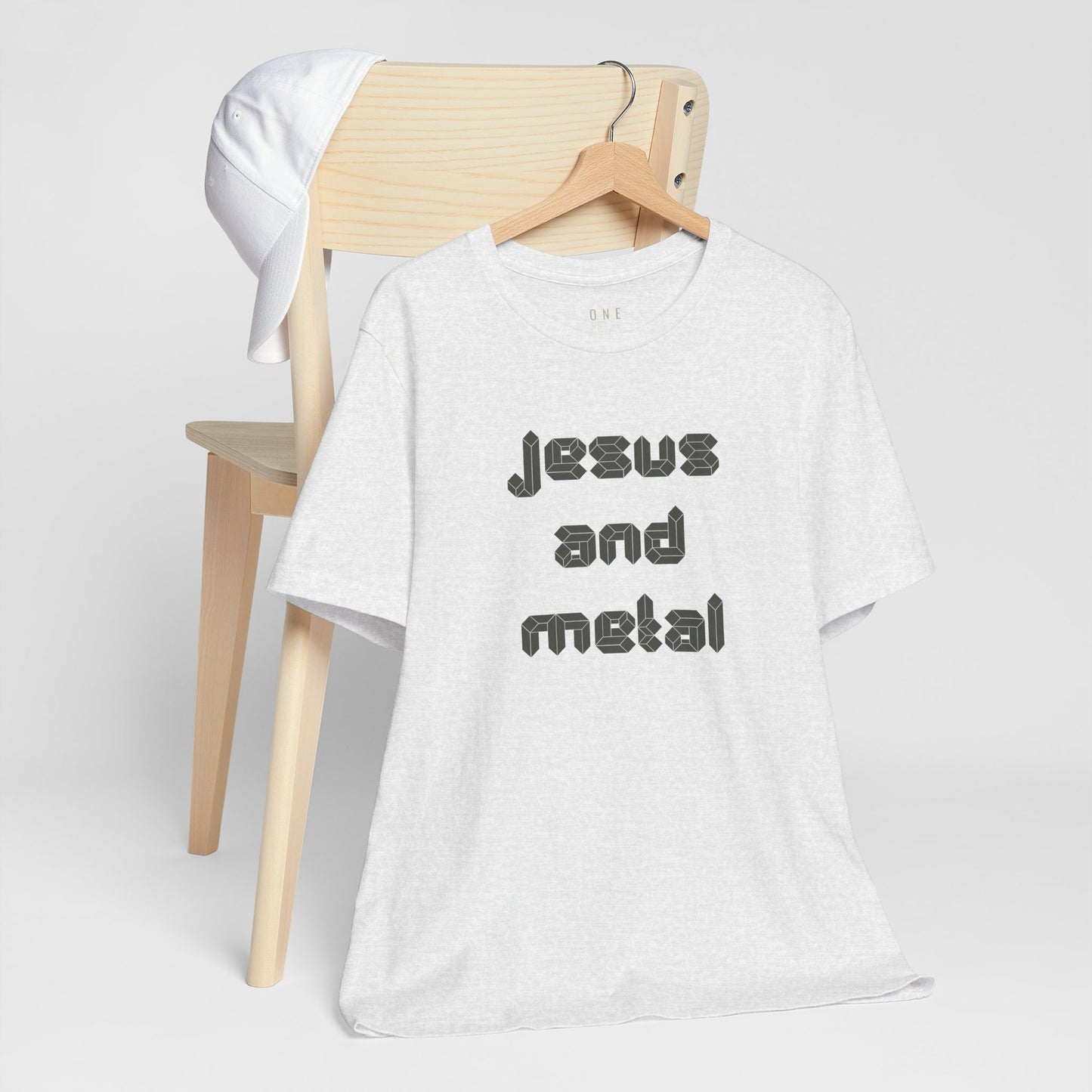 Jesus and Metal Men's T-shirt