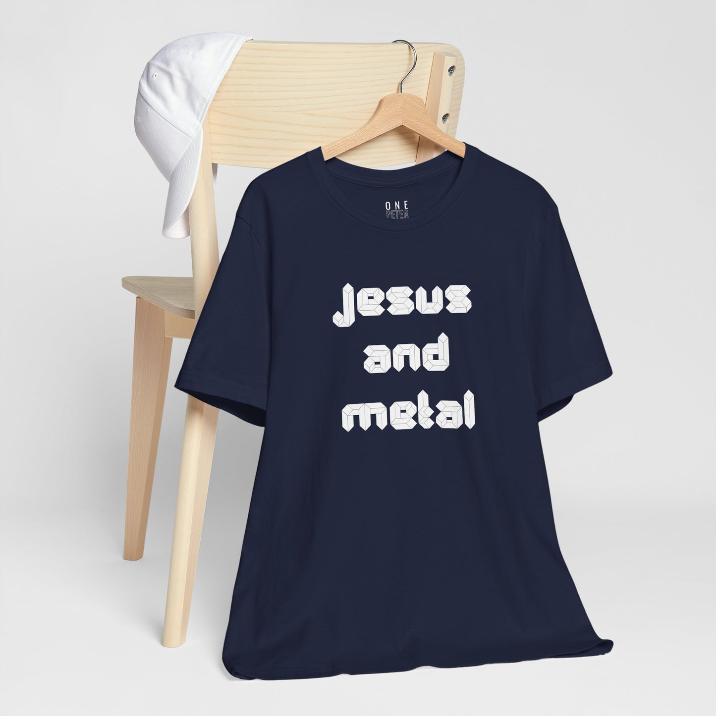 Jesus and Metal Men's T-shirt