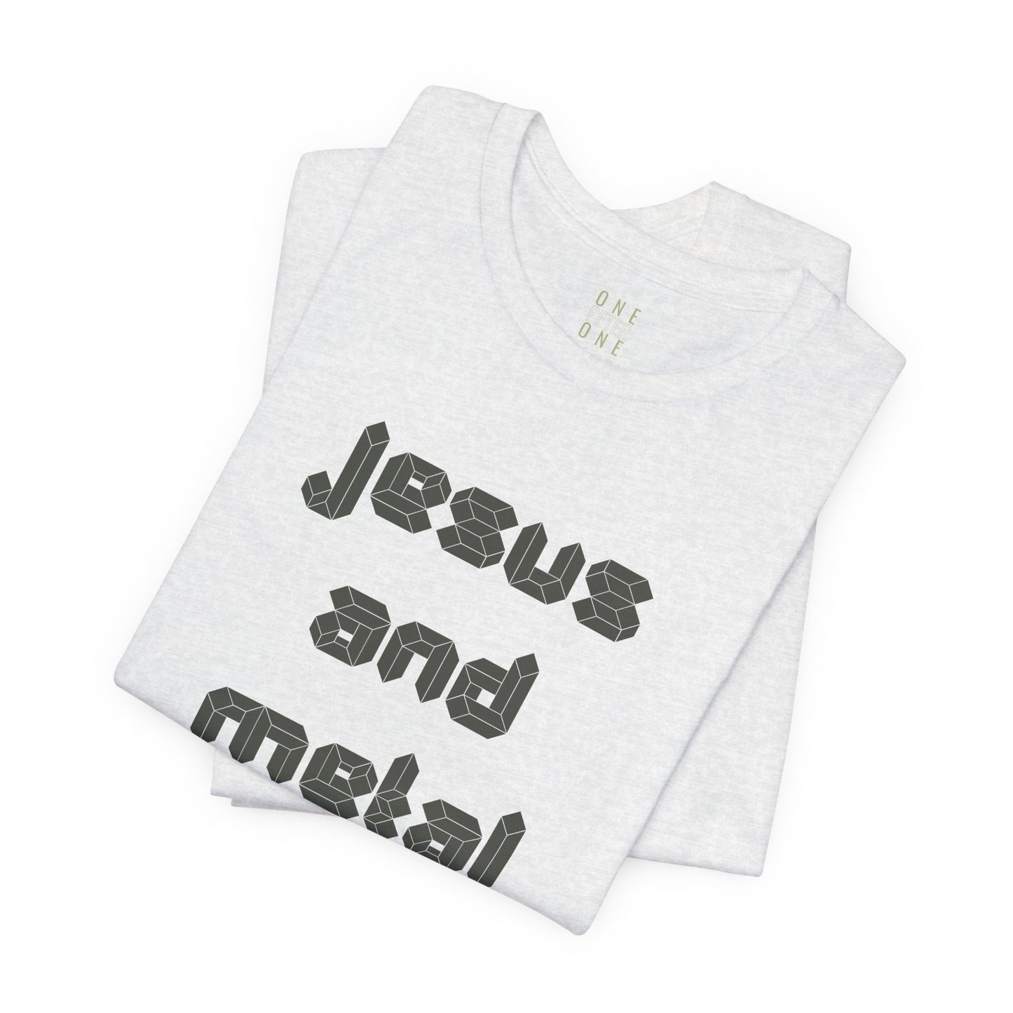 Jesus and Metal Men's T-shirt