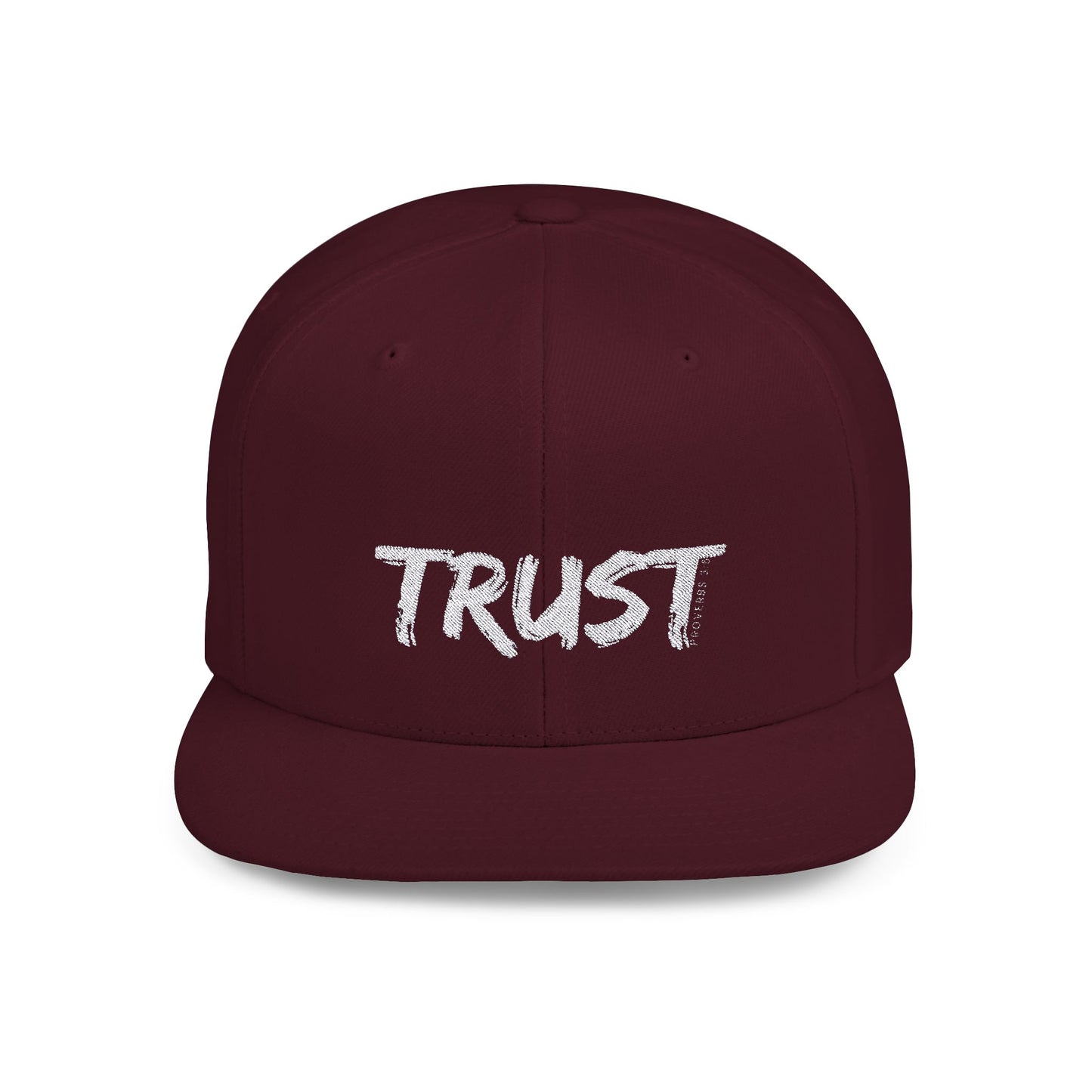 Trust Embroidered Snapback