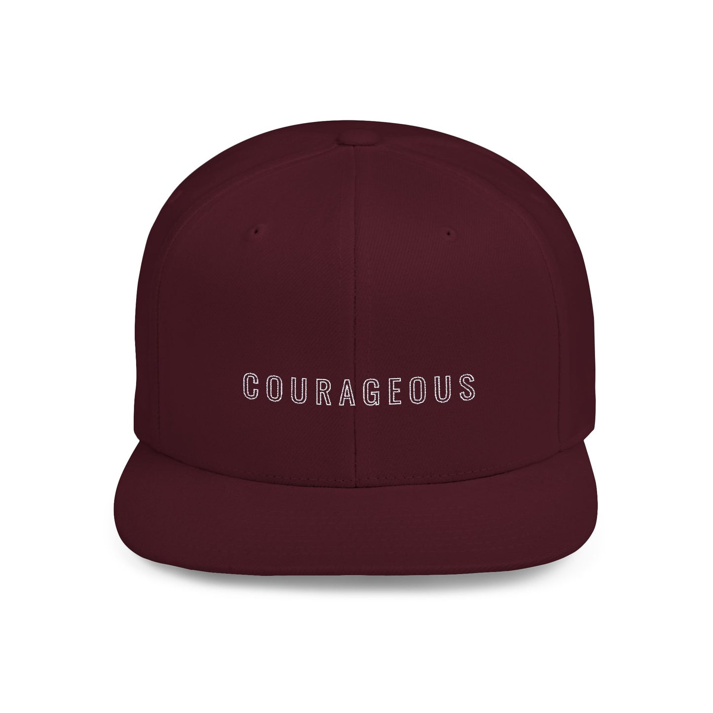 Courageous Embroidered Snapback