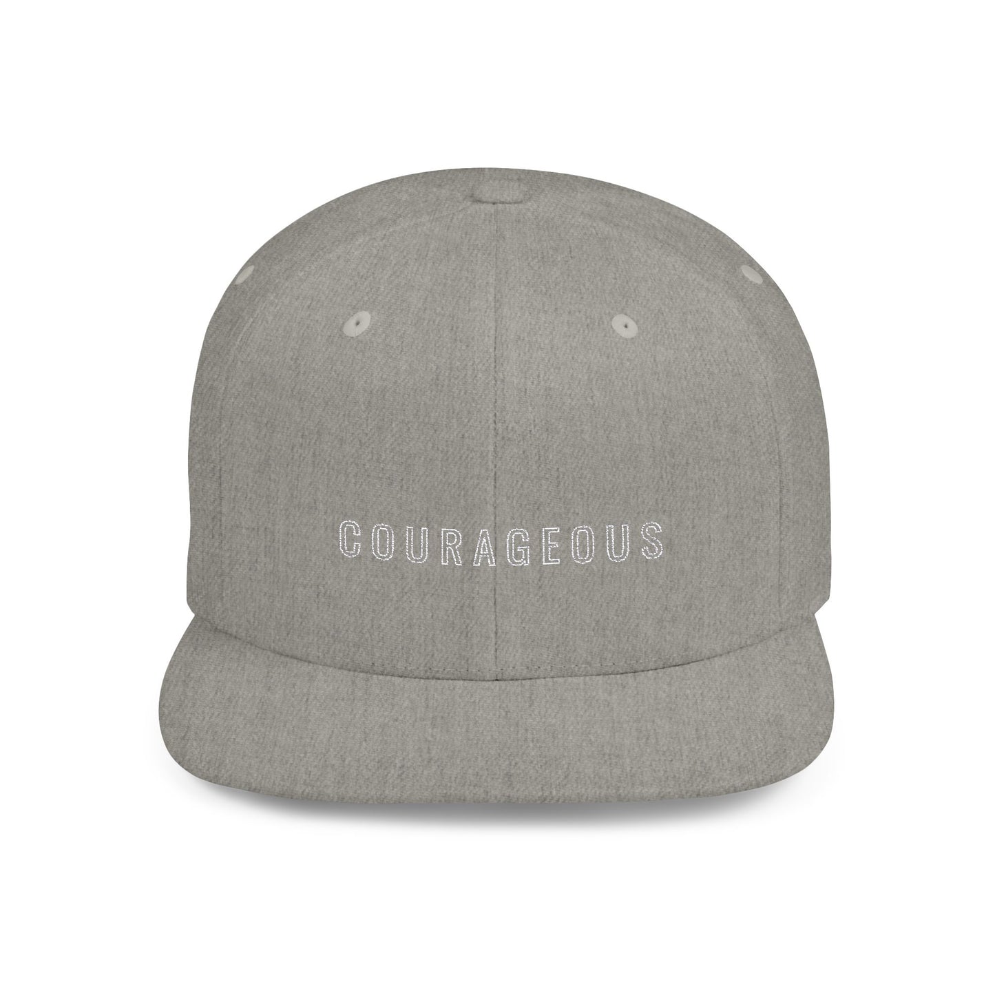 Courageous Embroidered Snapback