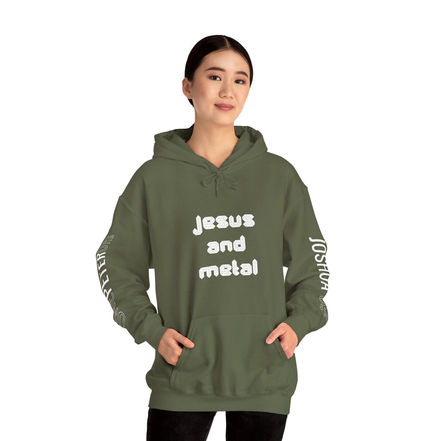 Jesus and Metal Hoodie