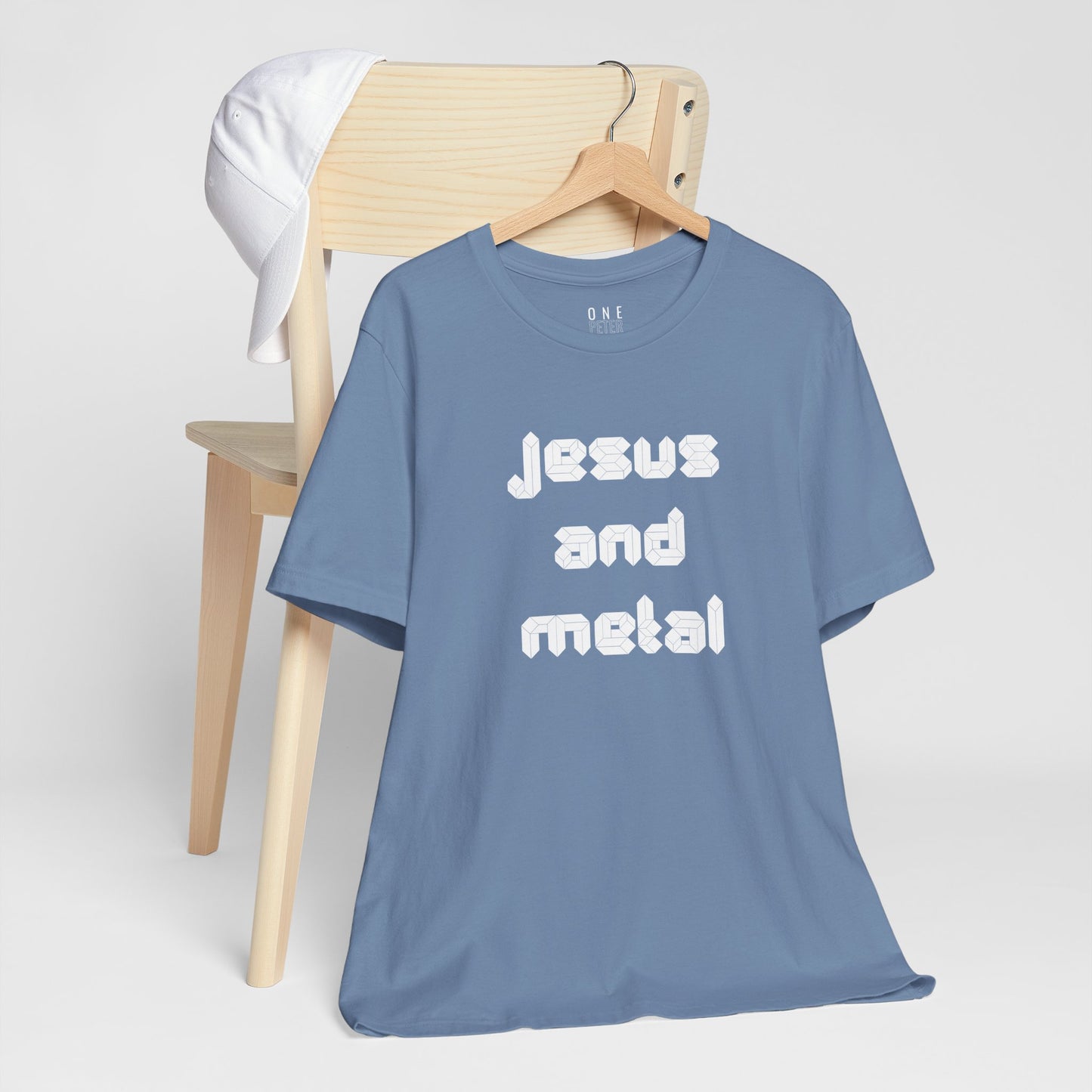 Jesus and Metal Men's T-shirt