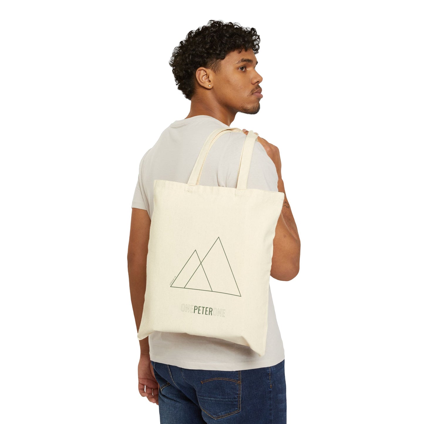 Courageous Mountain Tote Bag